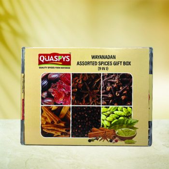 WAYANADAN ASSORTED SPICES GIFT BOX (9 IN 1)