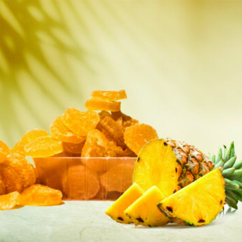 DRIED PINEAPPLE COINS